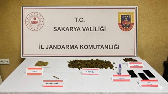 Sakarya'da düzenlenen uyuşturucu operasyonunda 1 zanlı tutuklandı