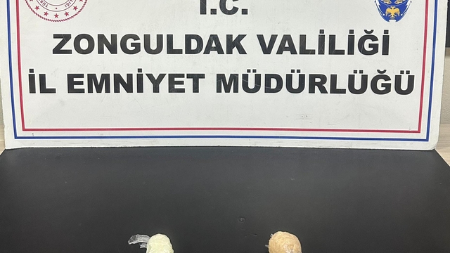 Zonguldak'ta uyuşturucu operasyonunda yakalanan 3 zanlı tutuklandı