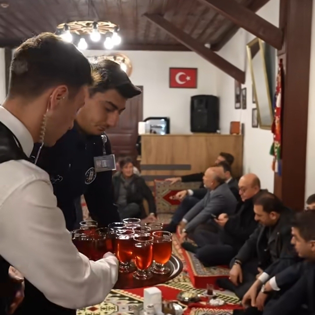 Kütahya'da 'Geleneksel Gezek Kültürü Yüksek Kahve'de yeniden canlandı