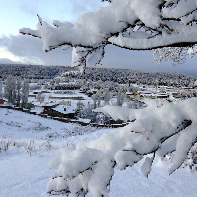 Kars'ta şehir merkezi, Ardahan'da ise yüksek kesimler karla kaplandı