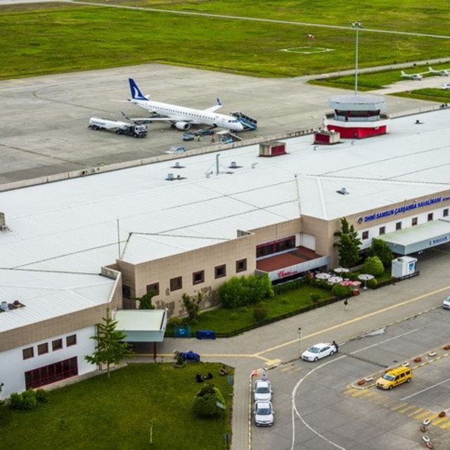 Samsun'da 11 ayda 1,5 milyon kişiye havayolu hizmeti