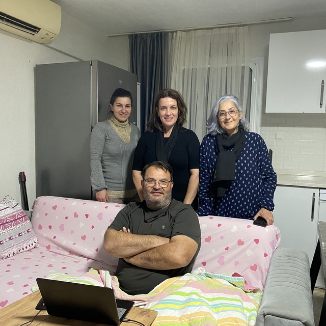 Başkan Akın'dan, Suat Salgın'a geçmiş olsun ziyareti