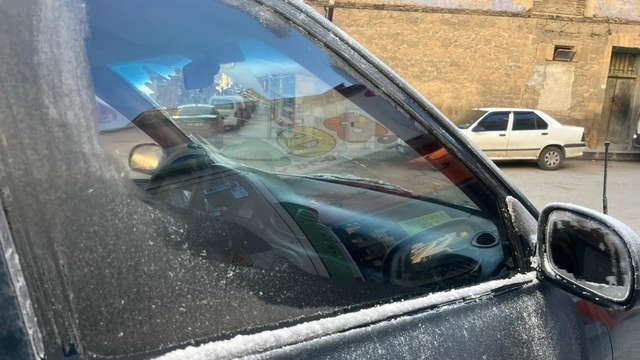 Bayburt'ta kuru soğuk etkili oluyor