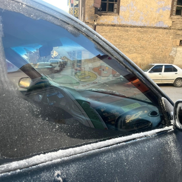 Bayburt'ta kuru soğuk etkili oluyor