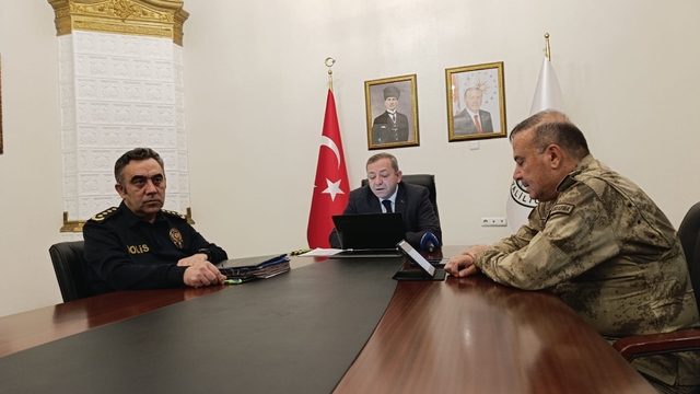 Kars'ta Kasım ayı asayiş ve güvenlik toplantısı yapıldı