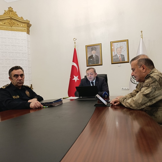 Kars'ta Kasım ayı asayiş ve güvenlik toplantısı yapıldı