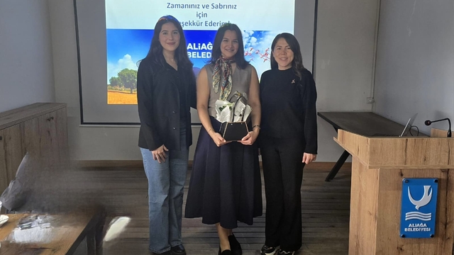 Aliağa'da ailelere ergenlik iletişimi semineri