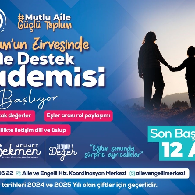 Aile destek akademisi başlıyor