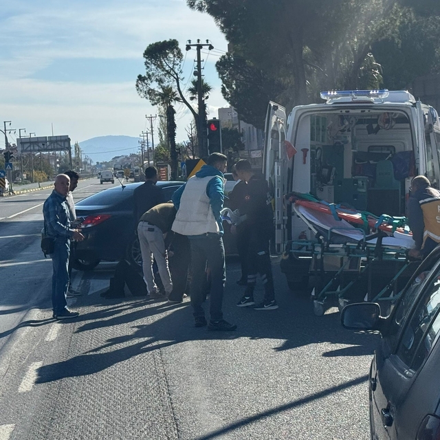 Ortaca'da trafik kazası: 1 yaralı