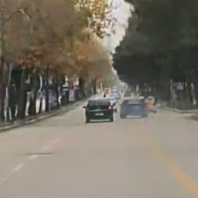 Elazığ'da trafikte makas atan sürücü kameraya yansıdı