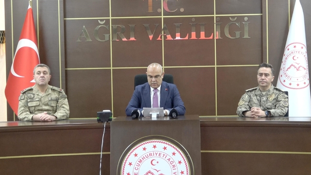 Ağrı Valisi Koç: "Devletin gücü ve kararlılığı her şartta sahadadır