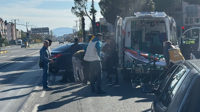 Ortaca'da trafik kazası: 1 yaralı