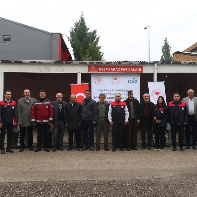 Elazığ'da üreticilere süt soğutma tankı dağıtıldı