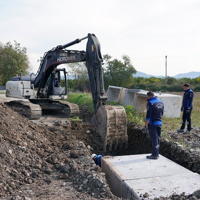 MUSKİ, Ortaca, Bahçelievler ve Okçular Mahallelerinin yağmur suyu hatlarını...