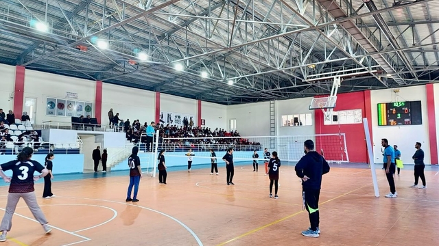 Sason'da voleybol turnuvası yapıldı