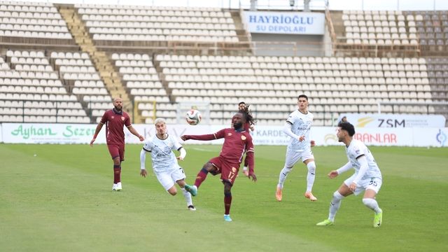 Trendyol 1. Lig: Bandırmaspor: 2 - Bodrum FK: 0