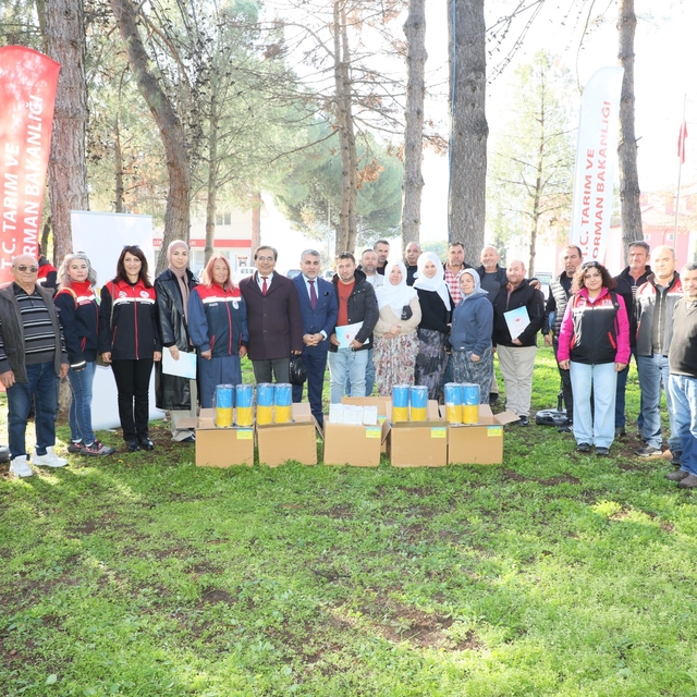 Sarıcakaya'da iyi tarım desteği