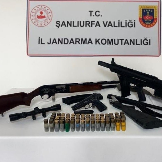 Şanlıurfa'da silah kaçakçılığı operasyonu: 4 gözaltı