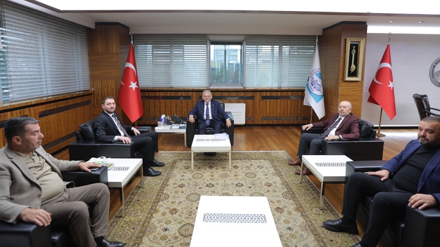 MHP Kayseri heyetinden Başkan Büyükkılıç'a ziyaret