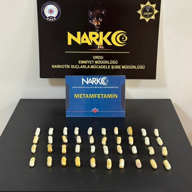 Midesinden 40 kapsül halinde 407 gram uyuşturucu çıktı