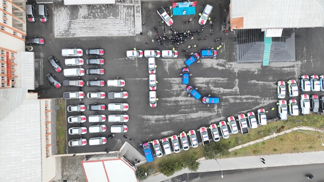 Ağrı'da güvenlik güçlerine 85 yeni araç teslim edildi