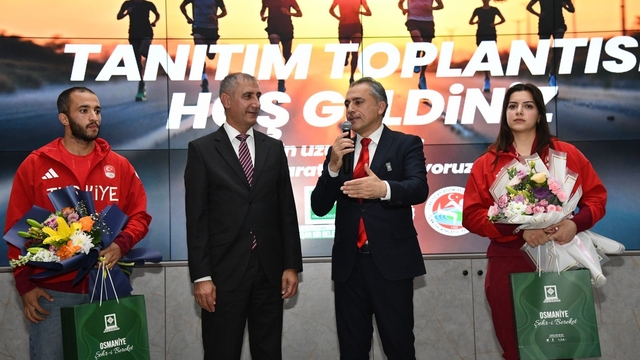 Osmaniye'de uluslararası yarı maratonu tanıtım toplantısı