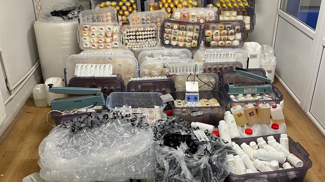 Sivas'ta kaçak tütün ürünleri imalathanesine operasyon