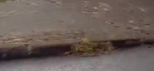 Sivas'ta yanan araç, alev topuna döndü