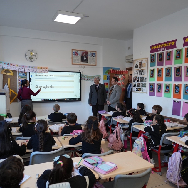 Milli Eğitim Müdürü Çay, Muğla Teknoloji Kolejinde incelemelerde bulundu