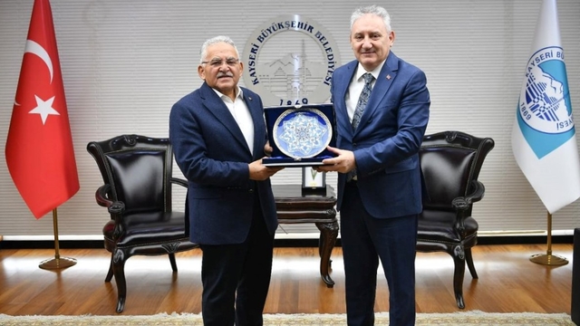 Tarım Reformu Genel Müdürü Yıldız, Başkan Büyükkılıç'ı ziyaret etti