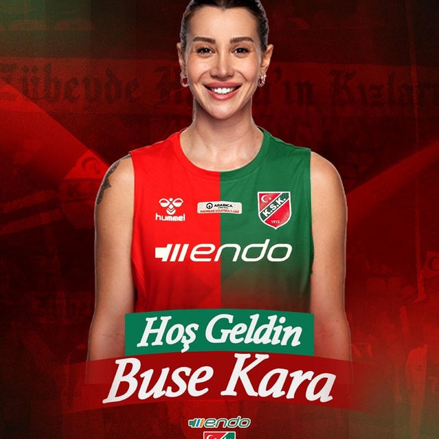 Karşıyaka voleybolda Buse'yi aldı