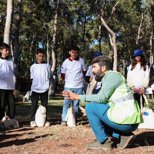 Orman ekosisteminde atıkların tehlikesi uygulamalı gösterildi
AB destekli p...
