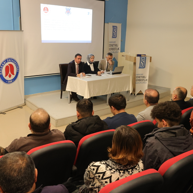 Hakkari'de üniversite öğrencilerine Denetimli Serbestlik Sistemi anlatıldı