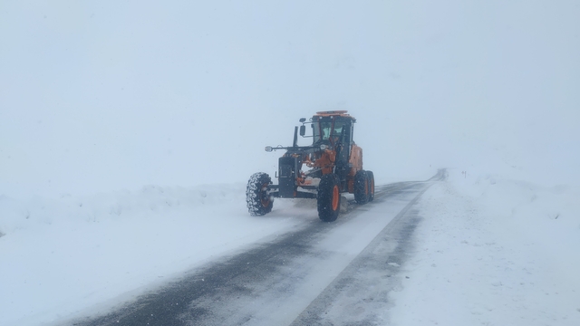 Van'da 28 yerleşim yerinin yolu ulaşıma kapandı
Türkiye' in en yüksek geçidi olan Karabet Geçidi de yoğun kar yağışı devam ediyor