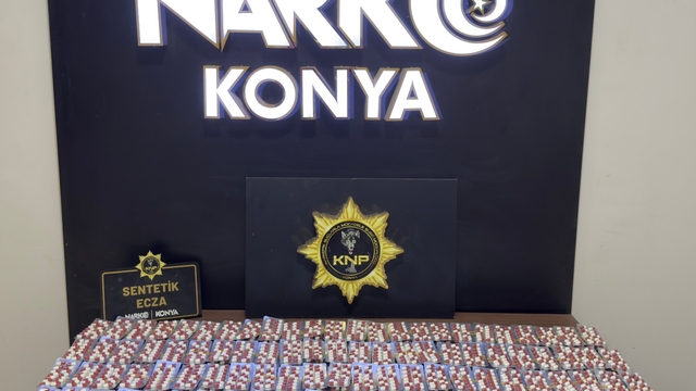 Konya'da uyuşturucu operasyonlarında yakalanan 76 zanlı tutuklandı