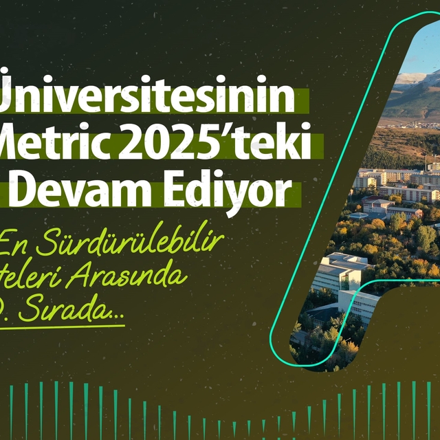 Atatürk Üniversitesinin UI GreenMetric 2025'teki yükselişi devam ediyor