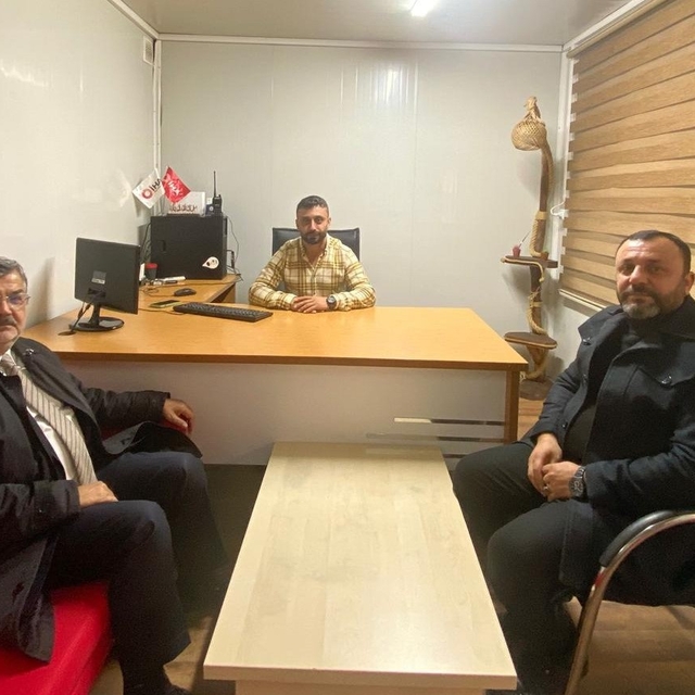 AK Parti heyetinden İHA'ya ziyaret