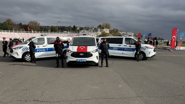 Tekirdağ'da güvenlik birimlerine yeni araçları teslim edildi