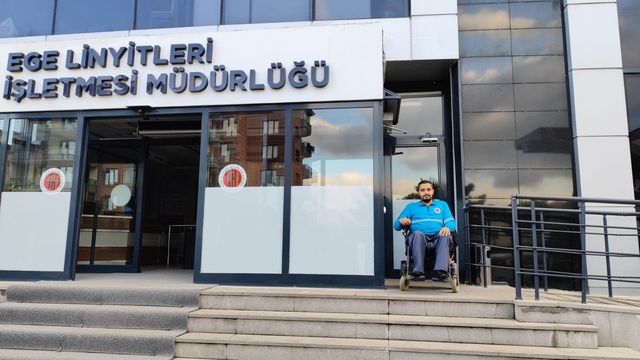 ELİ'de engelli çalışana büyük kolaylık