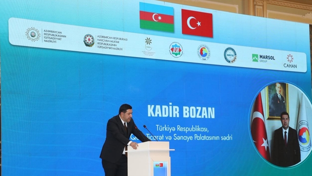 KATSO Başkanı Kadir Bozan, Azerbaycan'daki Bölgesel Ekonomi Formu'nu değerlendirdi