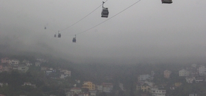 Ordu'da sis kartpostallık manzara oluşturdu