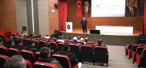 Afetlere karşı daha bilinçli olunması için Melikgazi personeline eğitim ver...