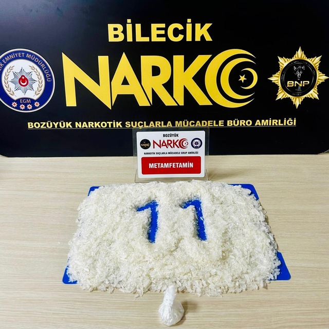 Bilecik'te üzerinde uyuşturucu bulunan şüpheli tutuklandı