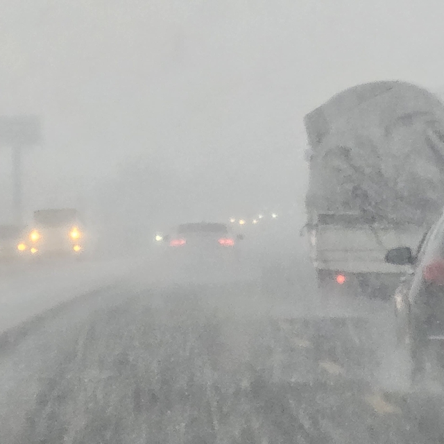 Tatvan'da kar yağışı