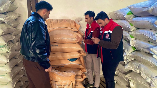 Bayburt'ta gübre denetimleri yapıldı