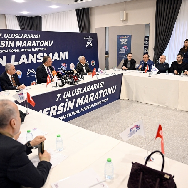 7'nci Uluslararası Mersin Maratonu'nun basın lansmanı yapıldı