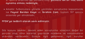 Niğde Belediyespor'dan futbolcularla ilgili bahis soruşturmasına ilişkin aç...