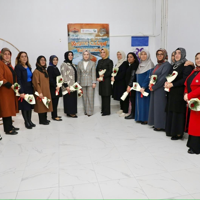 Kesme kadayıf yarışmasında ödüller sahiplerini buldu