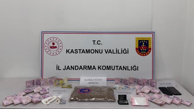Kastamonu'da uyuşturucu operasyonunda 1 zanlı tutuklandı