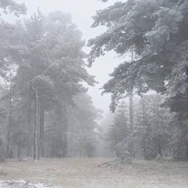 Eskişehir'e mevsimin ilk karı yağdı